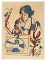 Woman Listening to a Record