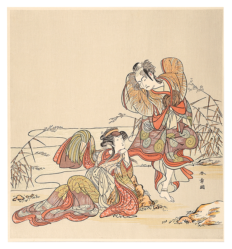 Shunsho “Mandarin Ducks【Reproduction】”