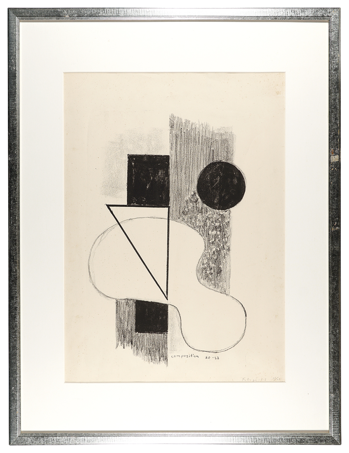 Onchi Koshiro “Composition”
