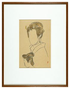 自筆画稿　北沢にて
