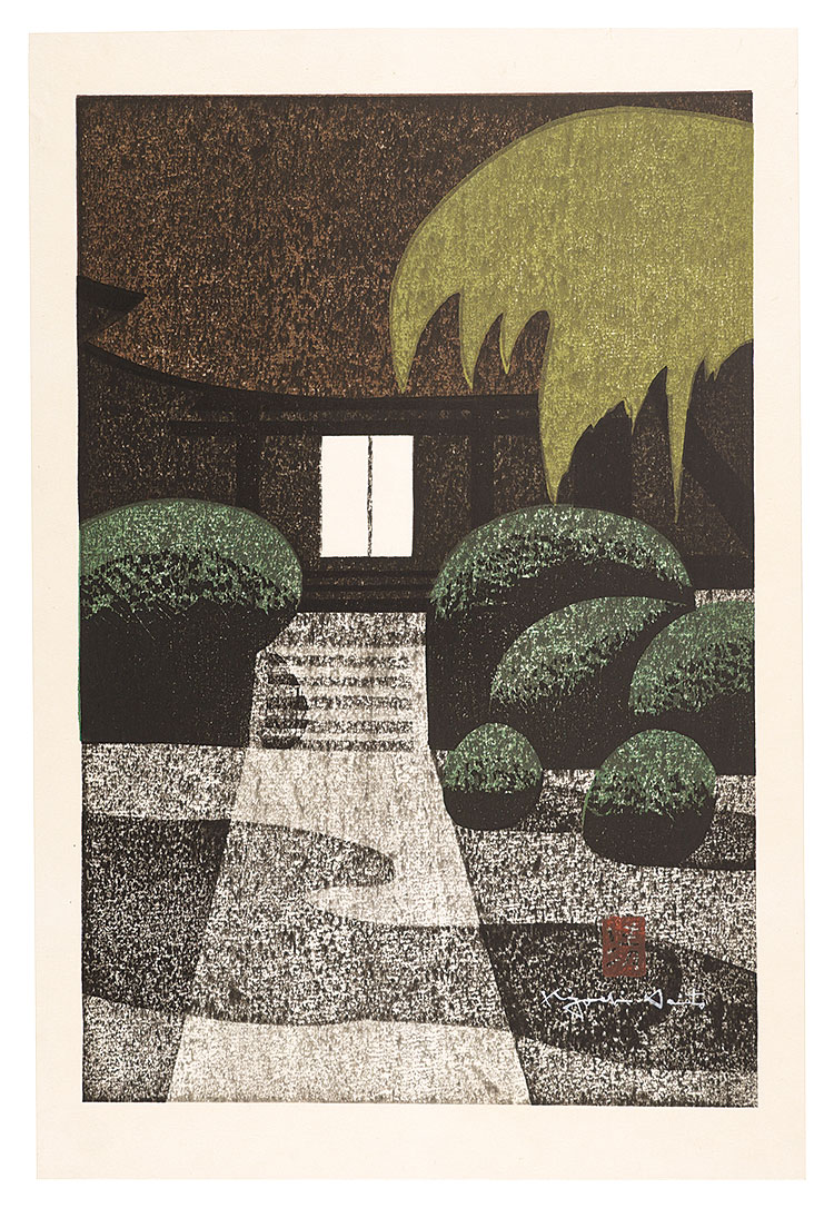 Saito Kiyoshi “Joko-ji Temple, Kaminoyama”