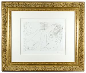 画家とモデル