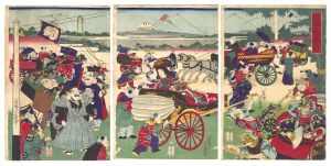 芳幾「七福神春戯」