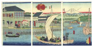 French Office Building by the Sea, Yokohama / Hiroshige III