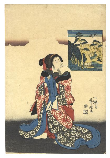 Yoshiharu “Tokaido Beauties / Oiso”