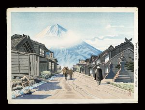 Tsuruta Goro / Morning at Yoshidaguchi Trail, Mount Fuji