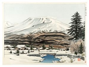 Mori Masamoto / Mount Asama in Kutsukake