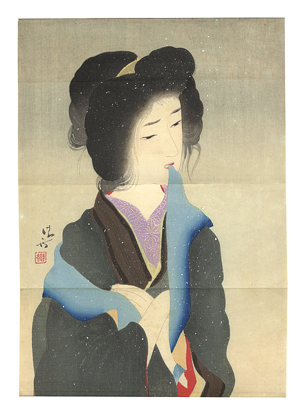 Kaburaki Kiyokata “Kuchi-e Print”