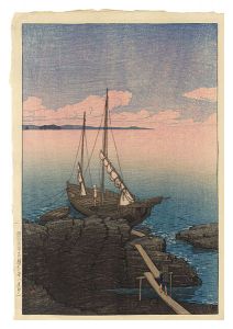 Souvenirs of Travel, First Series / Boat Carrying Stones (Boshu)