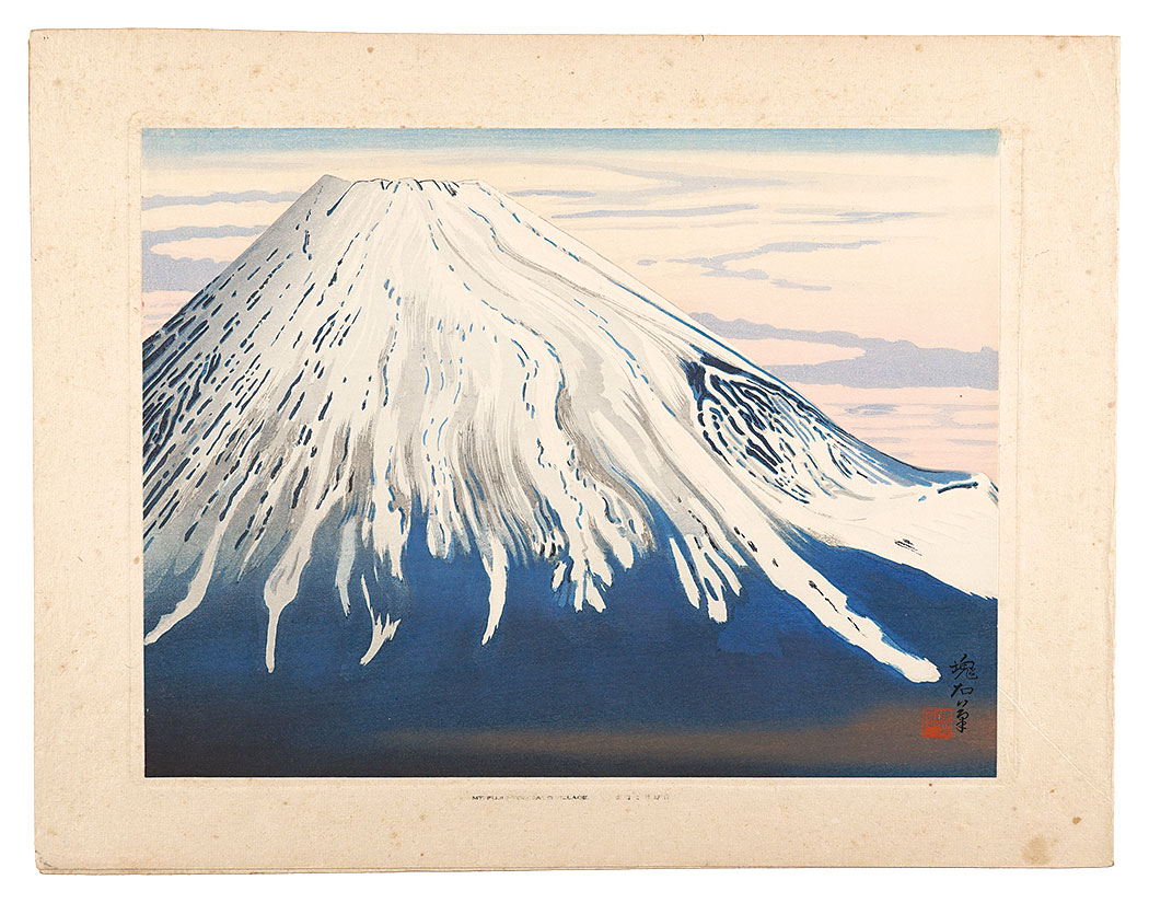 Jokata Kaiseki “Mount Fuji in Spring Seen from the South”