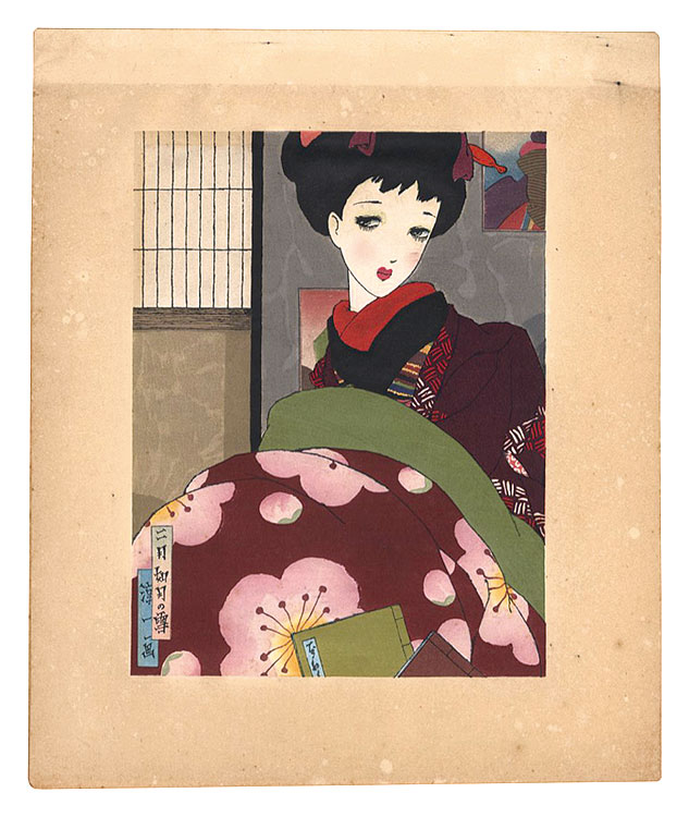 Nakahara Junichi “Girls in the Twelve Months / February: Snow in the Second Month”