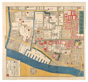 Map of Asakusa in the Eastern Capital / Iyama Yoshitomo
