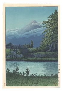 Mt.Fuji from Tagonoura Bridge