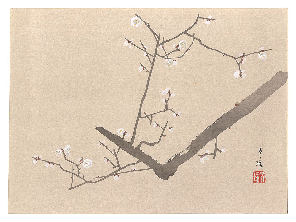 Ishizaki Koyo “THE LOYAL RONINS / A Branch of Plum Blossoms in Cold”