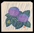 Hydrangea and a Frog　(tentativ......