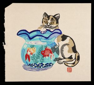 Shimizu Toru / Fishbowl and a Cat　(tentative title)