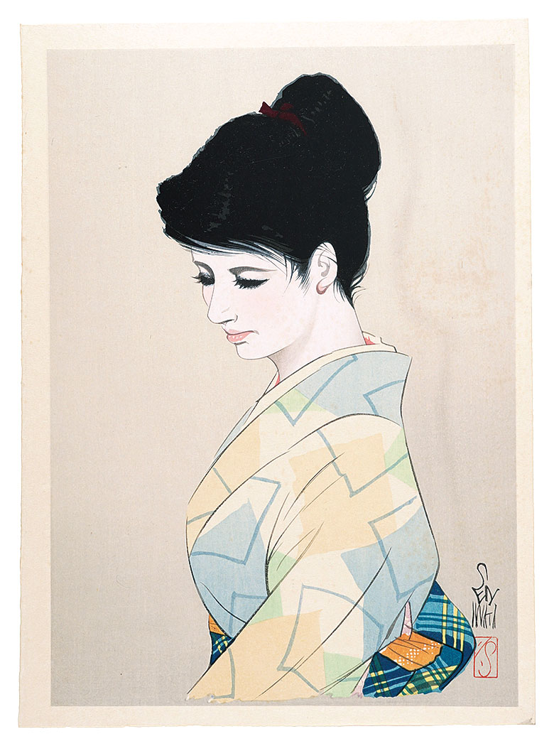 岩田専太郎「夏の姿」