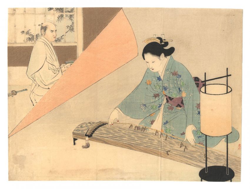 Mizuno Toshikata “Kuchi-e Print”