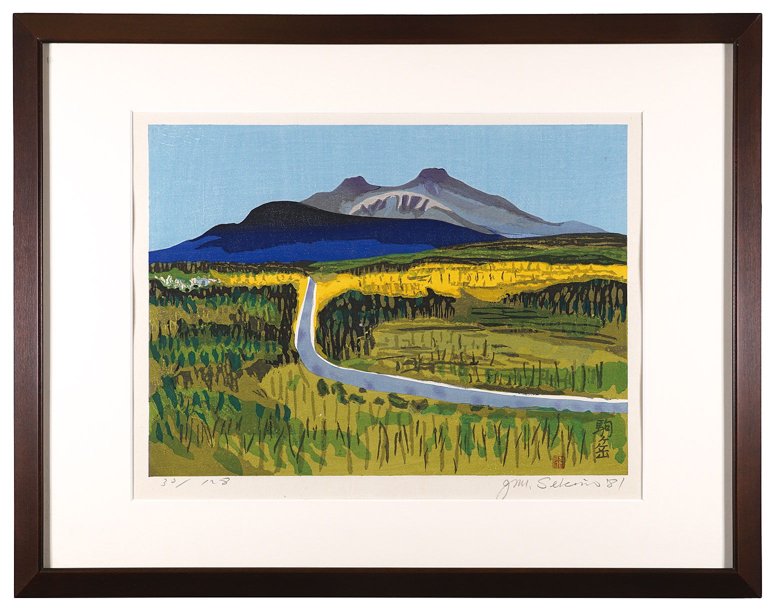 Sekino Junichiro “Komagatake (Hokkaido)”