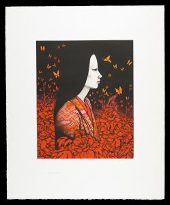 斎藤カオル「紅幻想（花炎）」
