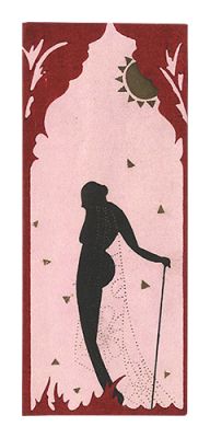 小林かいち「木版絵封筒」