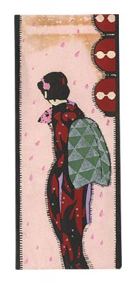 小林かいち「木版絵封筒」