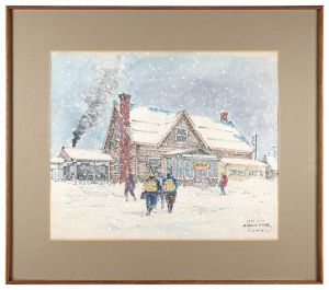 Teine station：Hokkaido hakodate line / Tomita Rikichiro