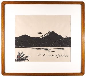Mountain and lake(Hakone)
 / Hiratsuka Unichi