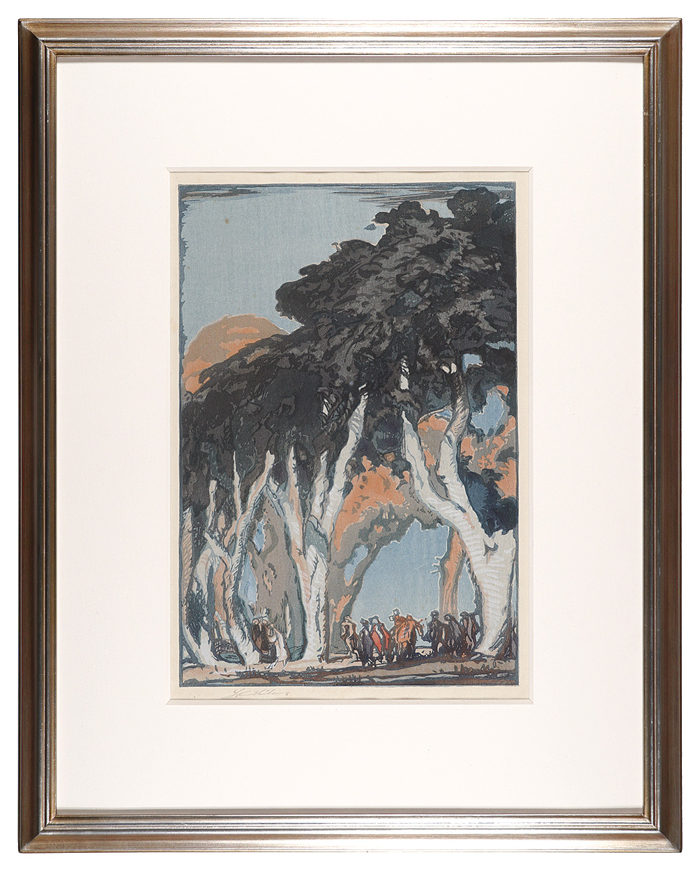 Frank Brangwyn	 “Wall of Avignon”