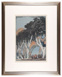 Frank Brangwyn	 / Wall of Avignon