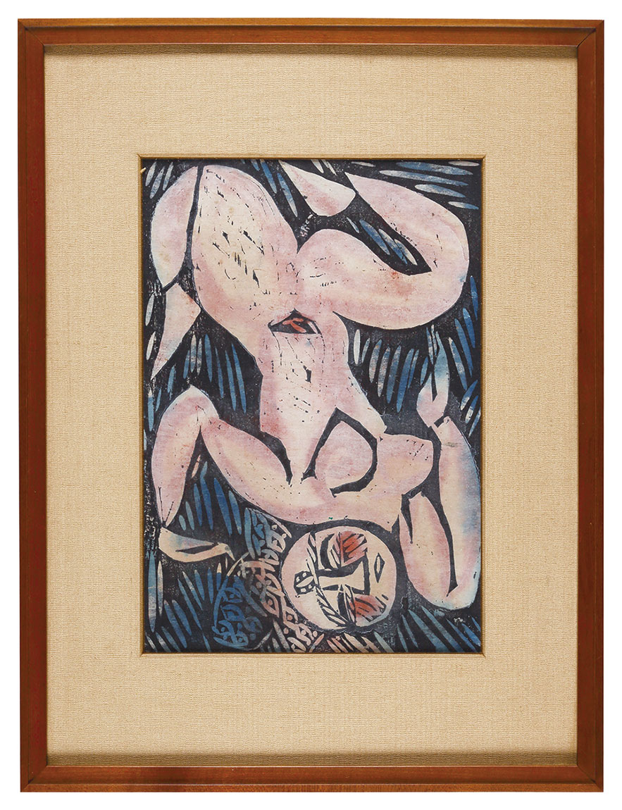 Munakata Shiko “In Praise of the Sun and the Moon / An Avalanche”