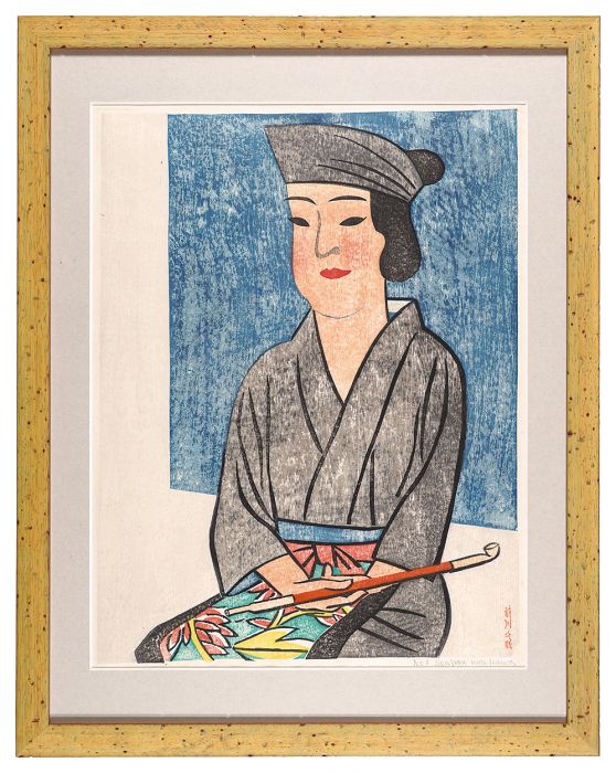 前川千帆「琉球の女（仮題）」