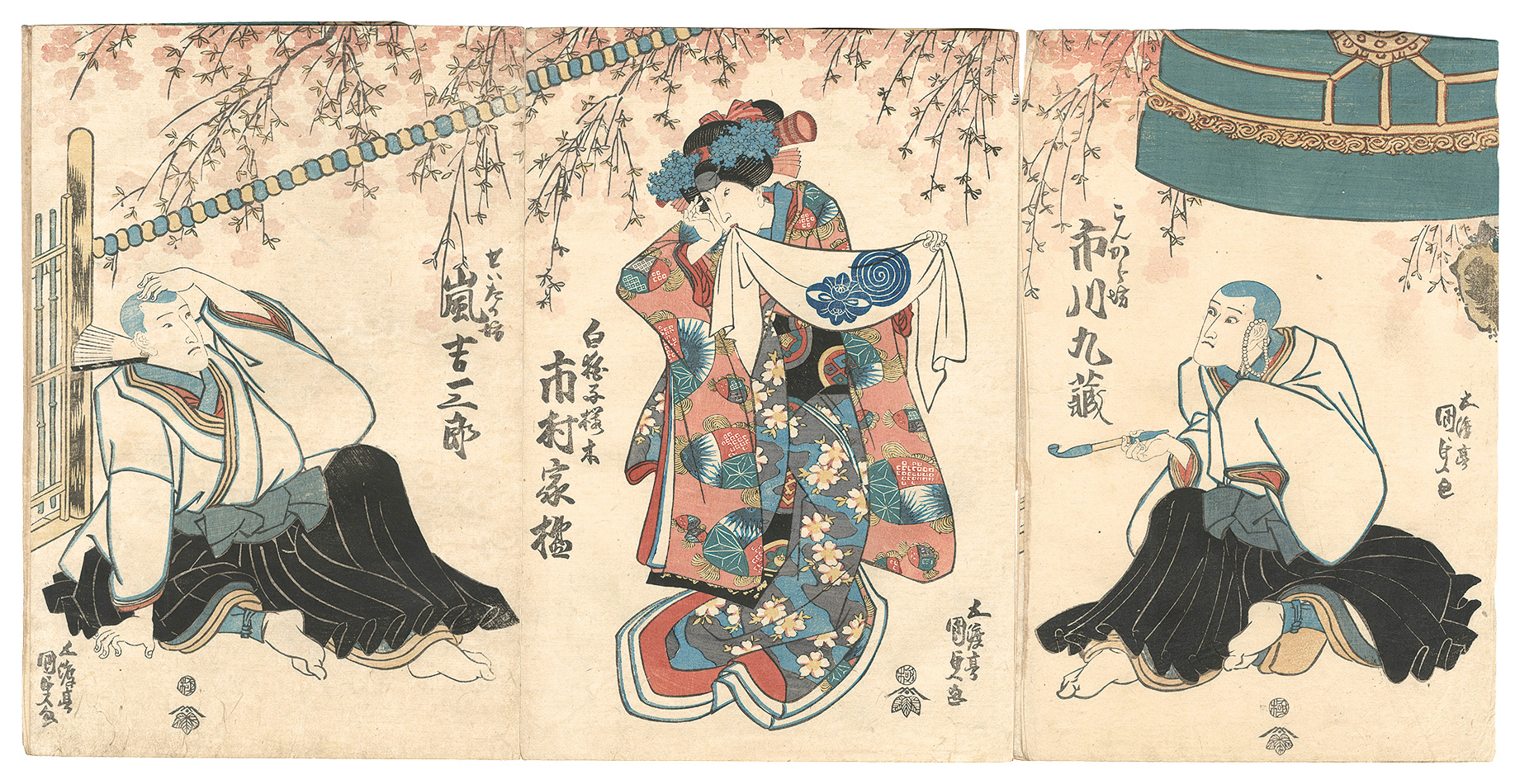 国貞初代「花筐未熟道成寺」
