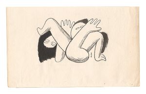 自筆画稿 / 東郷青児