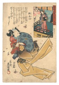 The Sixty-odd Provinces of Great Japan / Yamato Province: Fox Tadanobu / Toyokuni III and Kunimasa III