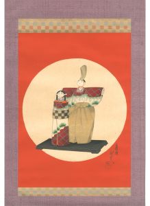 太田雅光「立びなの図」