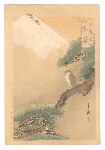 月耕「百富士　吉夢」