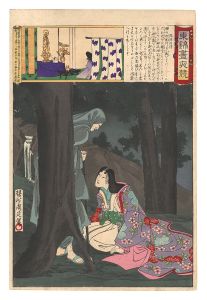Eastern Brocade: Comparison of Day and Night / Suo no Naishi / Chikanobu