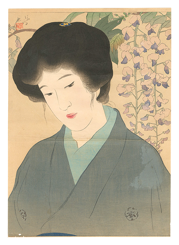 Kaburaki Kiyokata “Kuchi-e Print”