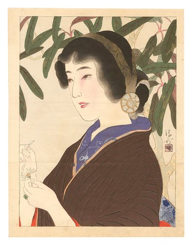 Kaburaki Kiyokata “Kuchi-e Print”