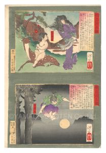 Mirror of Elegant Heroes / Yamanaka Shikanosuke and Ushiwakamaru