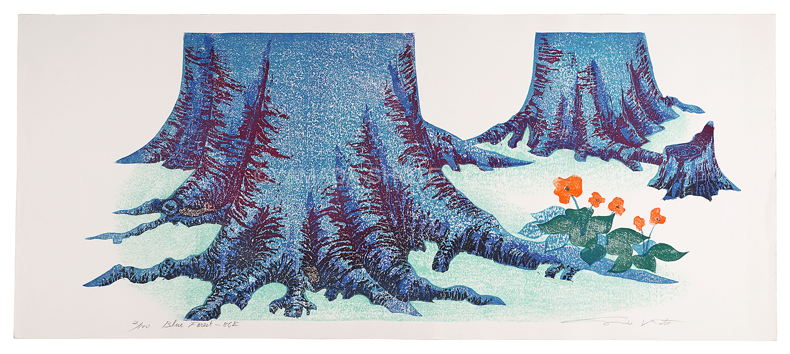 加藤聖「Blue forest-86E」