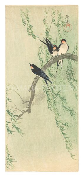 Ito Sozan “Swallows and Willow (tentative title)”