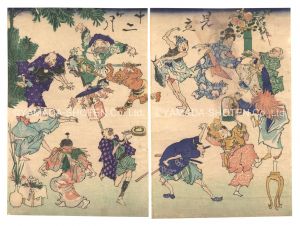 作者不詳「見立十二ヶ月」