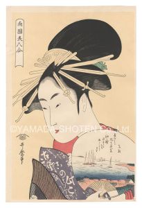 Utamaro / Comparison of Beauties of the South【Reproduction】 [南国美人合【復刻版】]