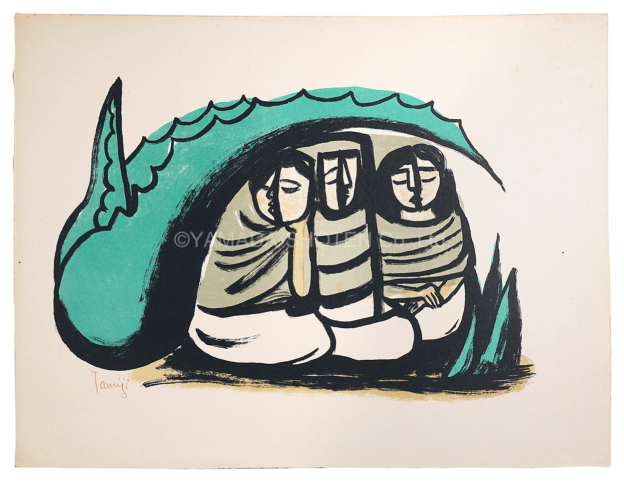 Kitagawa Tamiji “Women Outside”