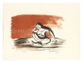 Woman Sitting on the Ground