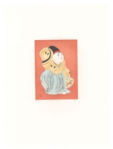 森緑翠「相良人形」