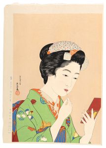紅筆を持てる女【復刻版】 / 橋口五葉