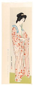 長襦袢を着たる女【復刻版】 / 橋口五葉